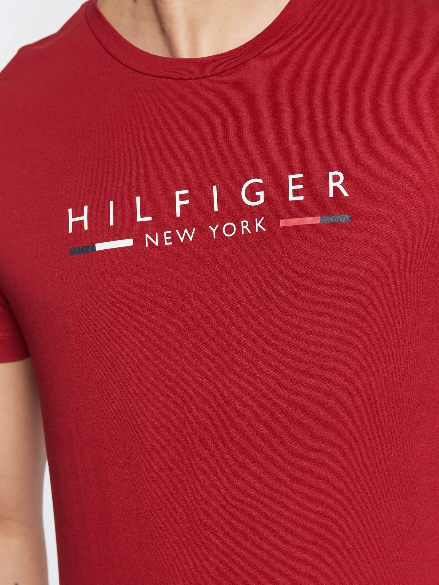 Ανδρικό t-shirt HILFIGER NEW YORK TEE MW0MW29372XIT | MW0MW29372XIT