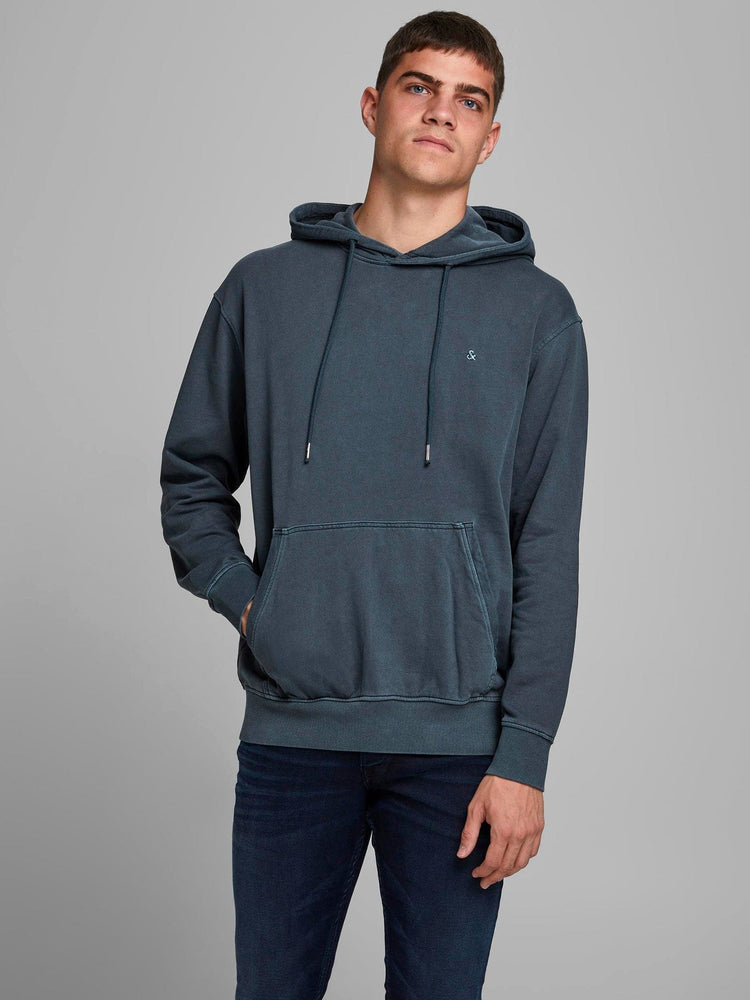 Ανδρική μπλούζα φούτερ JJEWASHED SWEAT HOOD NOOS 12174457 | 12174457