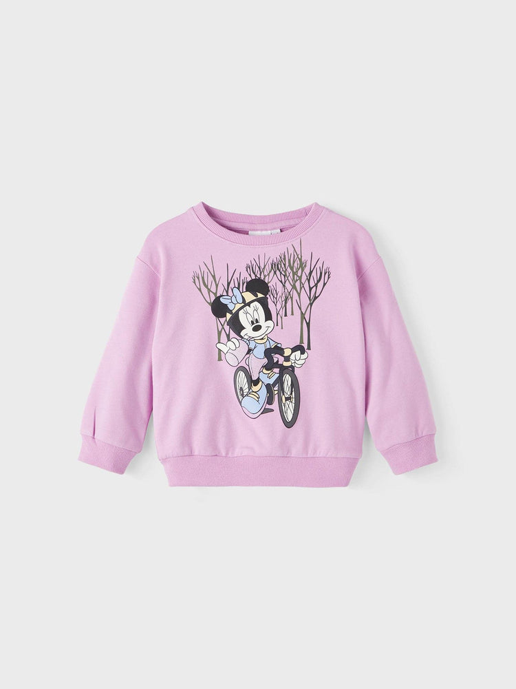 Παιδική μπλούζα φούτερ NMFABRA MINNIE OVERSIZE SWEAT 13207515 | 13207515