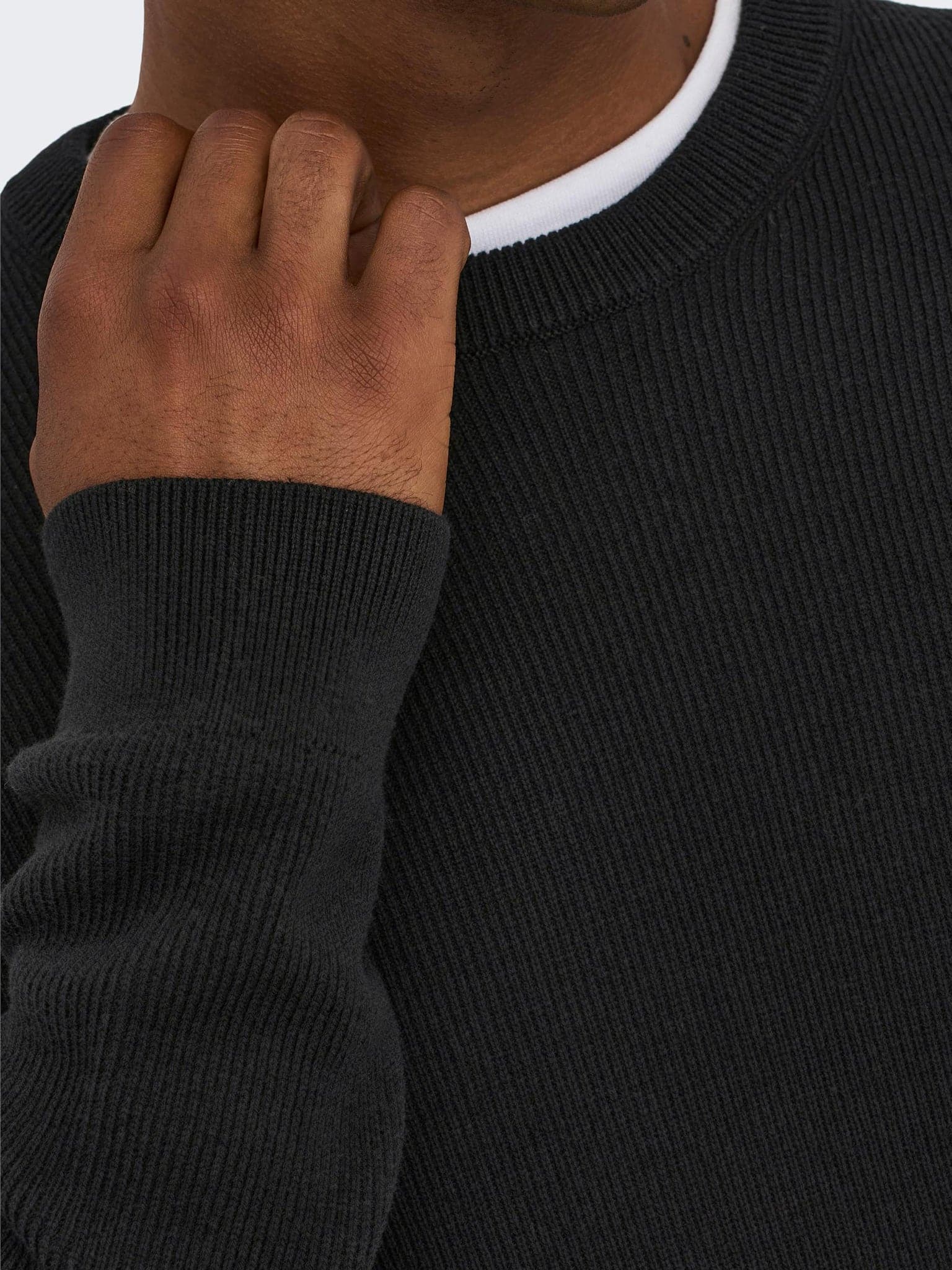 Ανδρική μπλούζα πλεκτή ONSPHIL REG 12 STRUC CREW KNIT NOOS 22022855 | 22022855