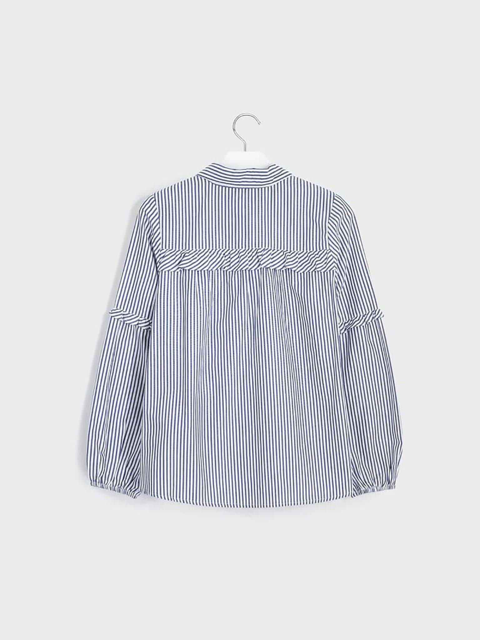 Παιδικό πουκάμισο ριγέ με λούρεξ | 10-07137-017