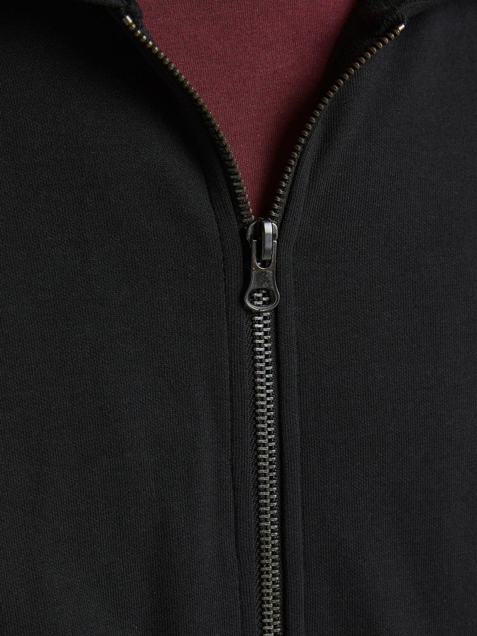 Ανδρική ζακέτα Plain Zip hoodie 12181901 | 12181901