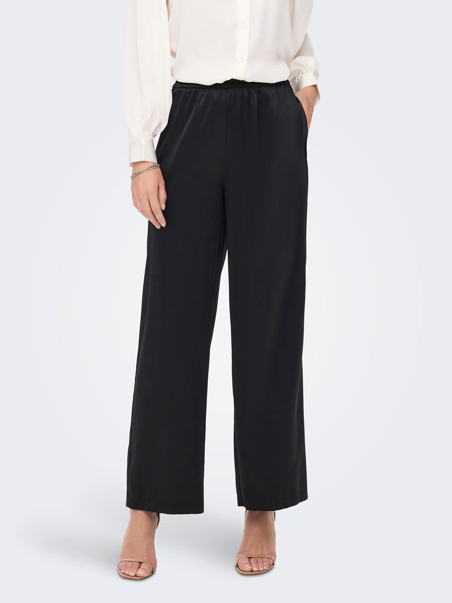 Γυναικεία παντελόνα σατέν ONLVICTORIA SATIN PANT NOOS 15280101 | 15280101