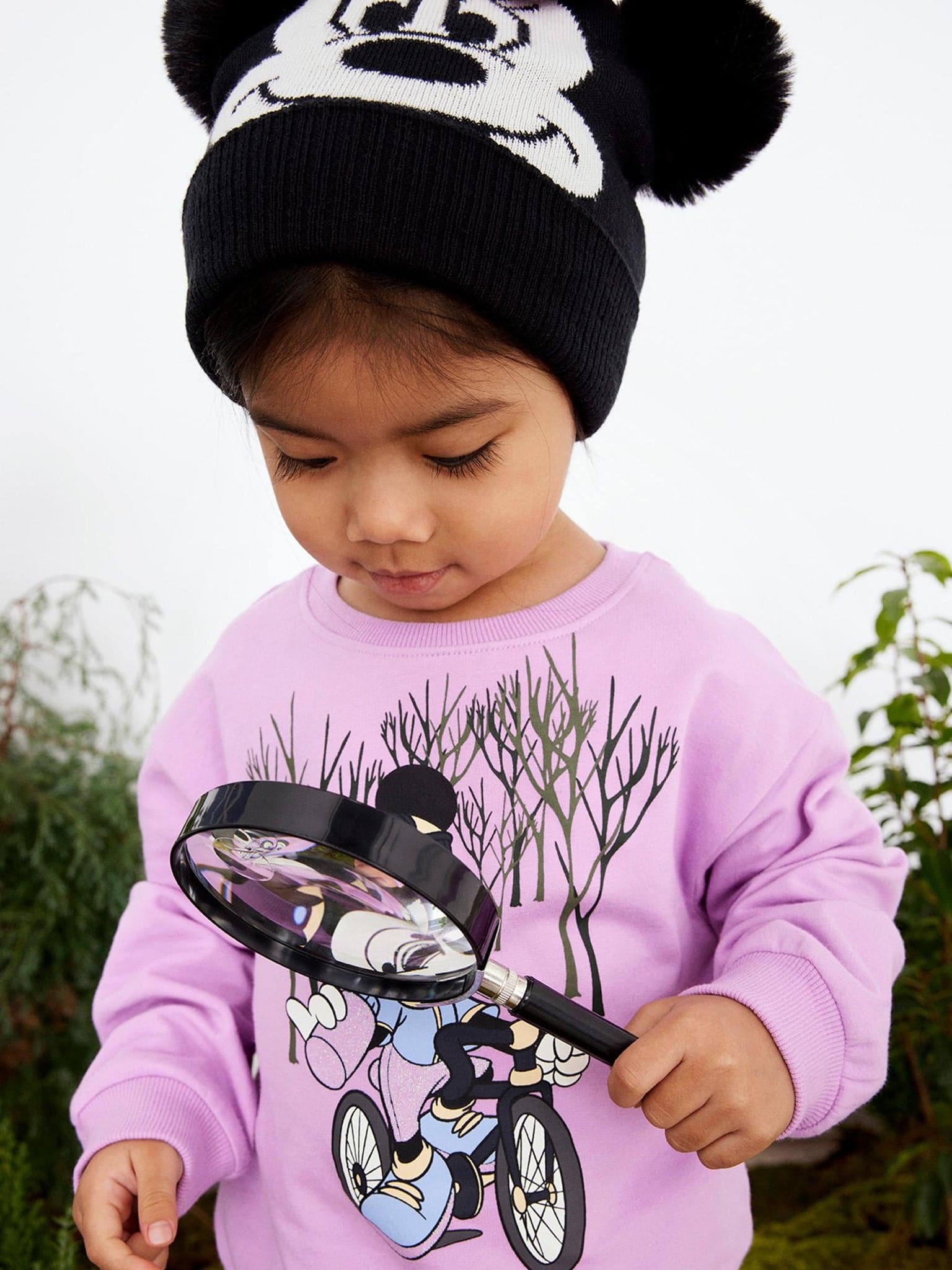 Παιδική μπλούζα φούτερ NMFABRA MINNIE OVERSIZE SWEAT 13207515 | 13207515