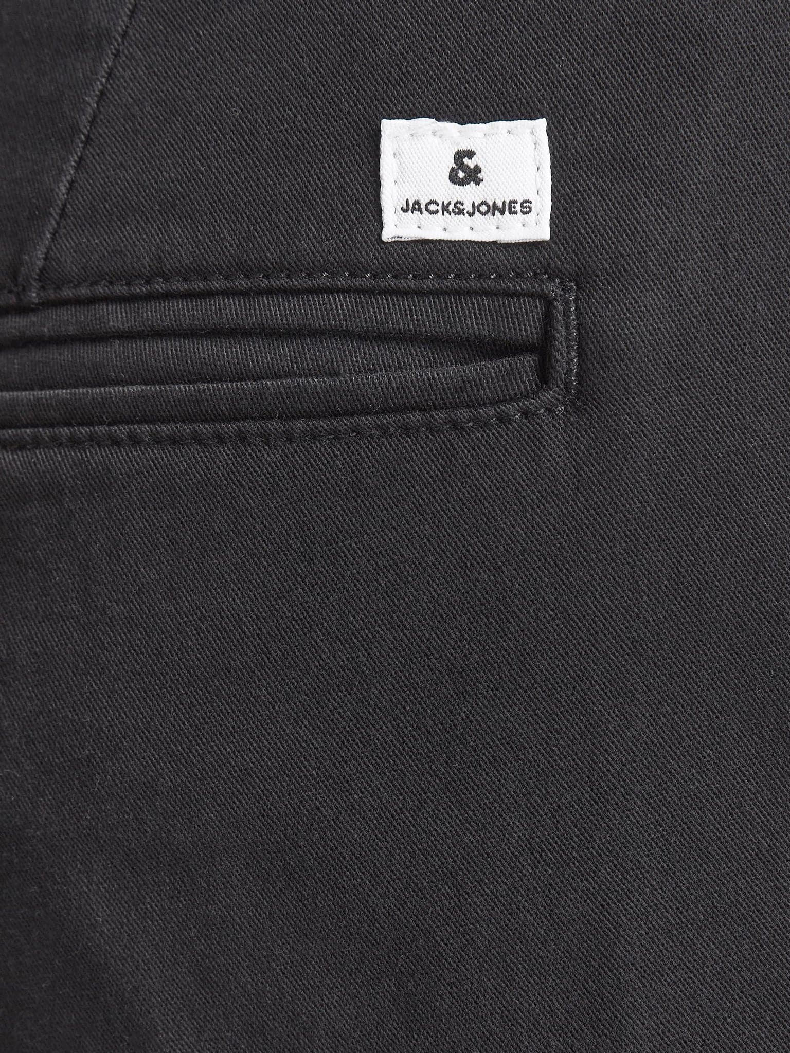 Ανδρικό καπαρντινέ παντελόνι JPSTMARCO JJDAVE AKM BLACK NOOS 12174152 | 12174152