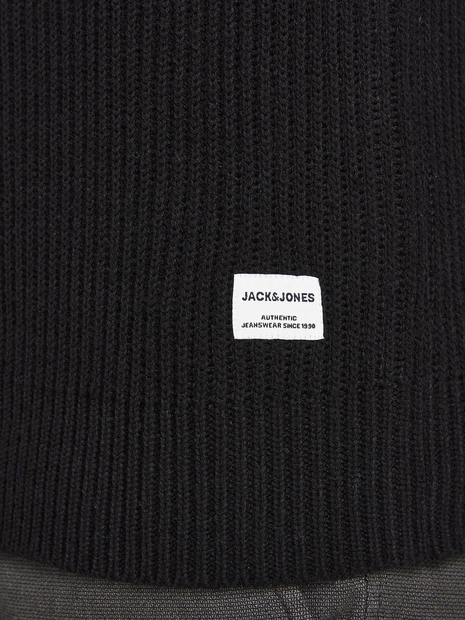 Ανδρική μπλούζα πλεκτή JJPANNEL KNIT CREW NECK PRE 12220815 | 12220815
