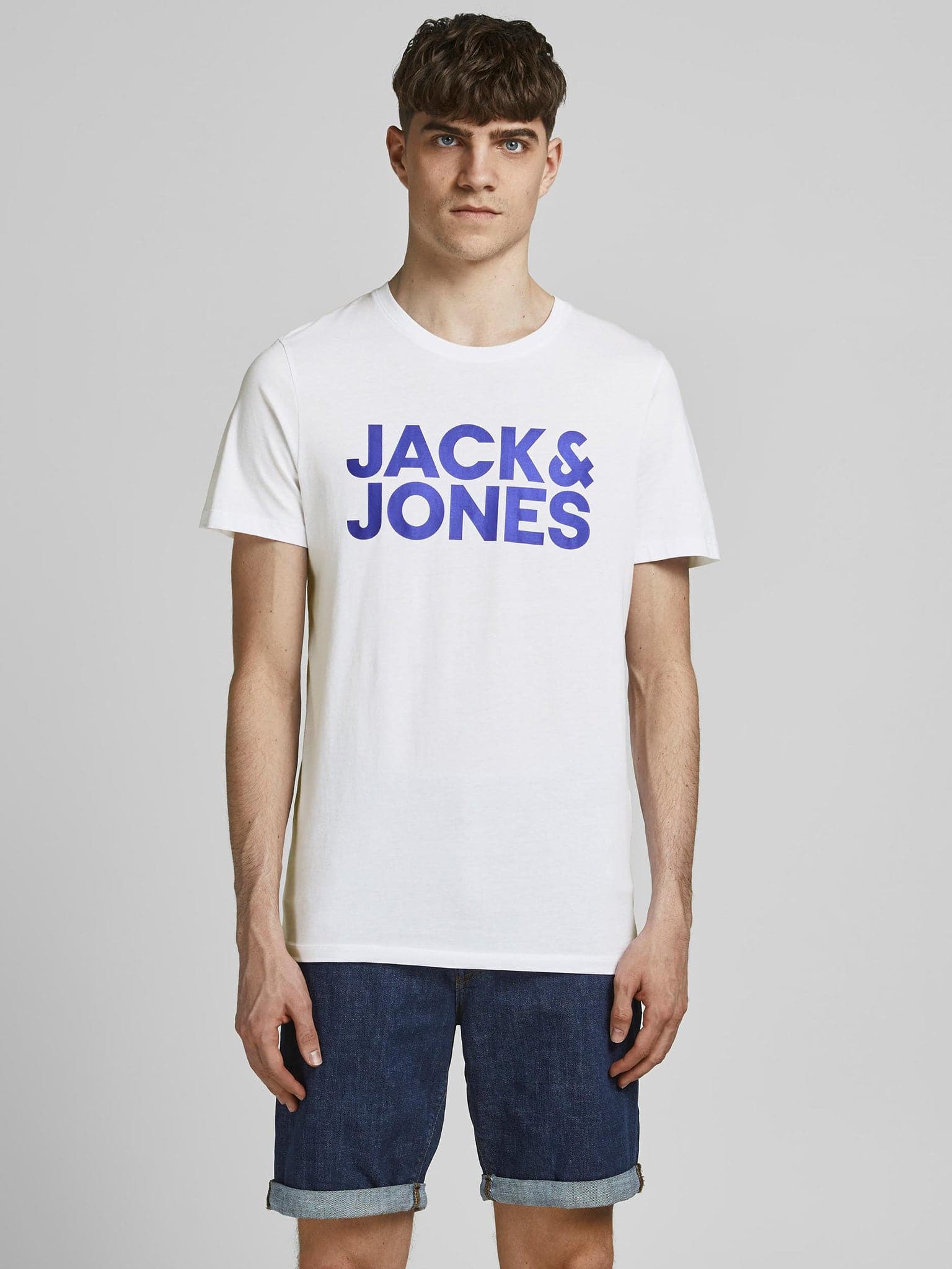 Ανδρικό t-shirt  JJECORP LOGO TEE SS O-NECK NOOS 12151955 | 12151955