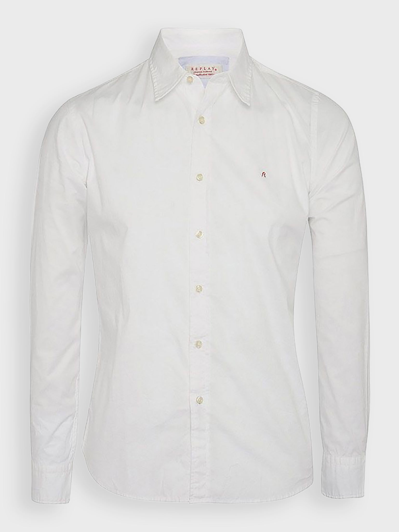 Ανδρικό πουκάμισο μονόχρωμο βαμβακερό | M4738D.000.80279A