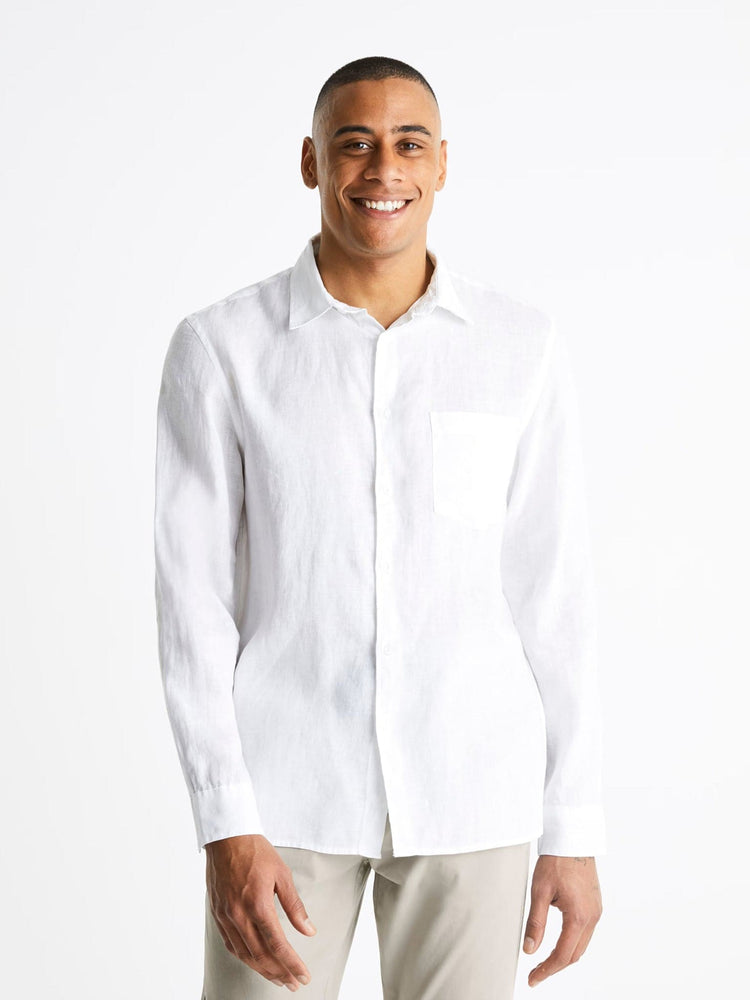 Ανδρικό πουκάμισο λινό BAFLAX | BAFLAX