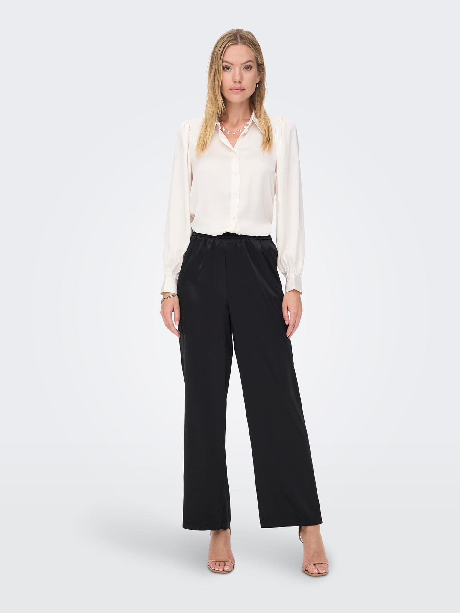 Γυναικεία παντελόνα σατέν ONLVICTORIA SATIN PANT NOOS 15280101 | 15280101