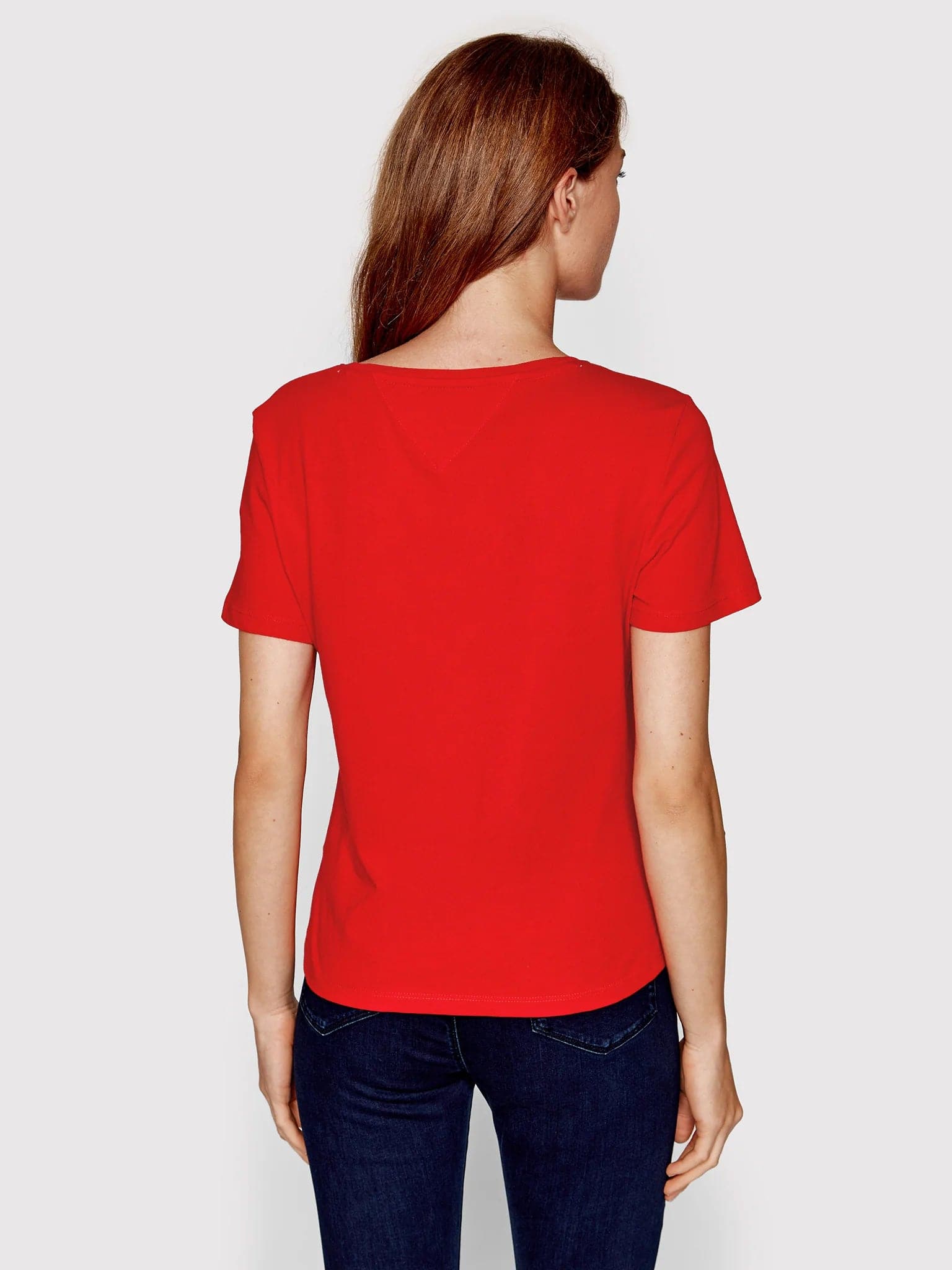 Γυναικείο t-shirt TJW SLIM SOFT V NECK TEE DW0DW14617XNL | DW0DW14617XNL