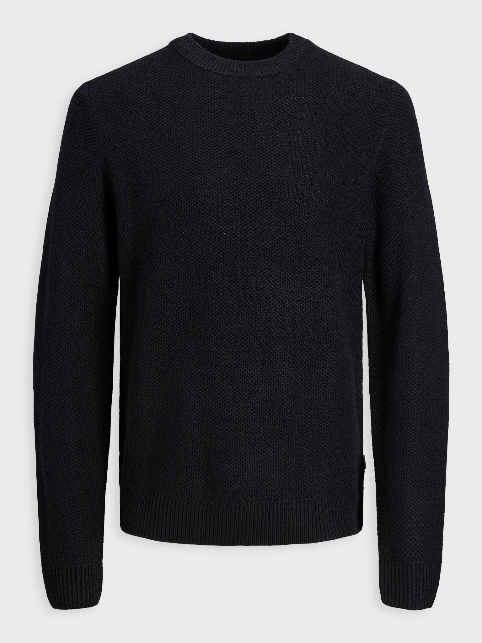 Ανδρική μπλούζα πλεκτή  JORBLAKE KNIT CREW NECK BF 12219273 | 12219273