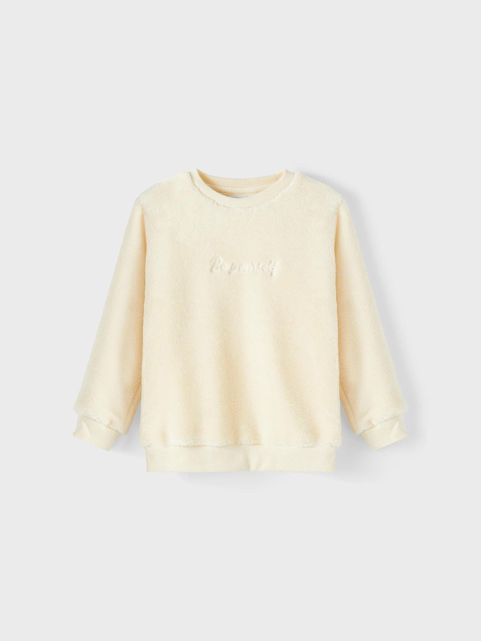 Παιδική μπλούζα φούτερ με γούνα NMFLONE SWEAT 13207327 | 13207327