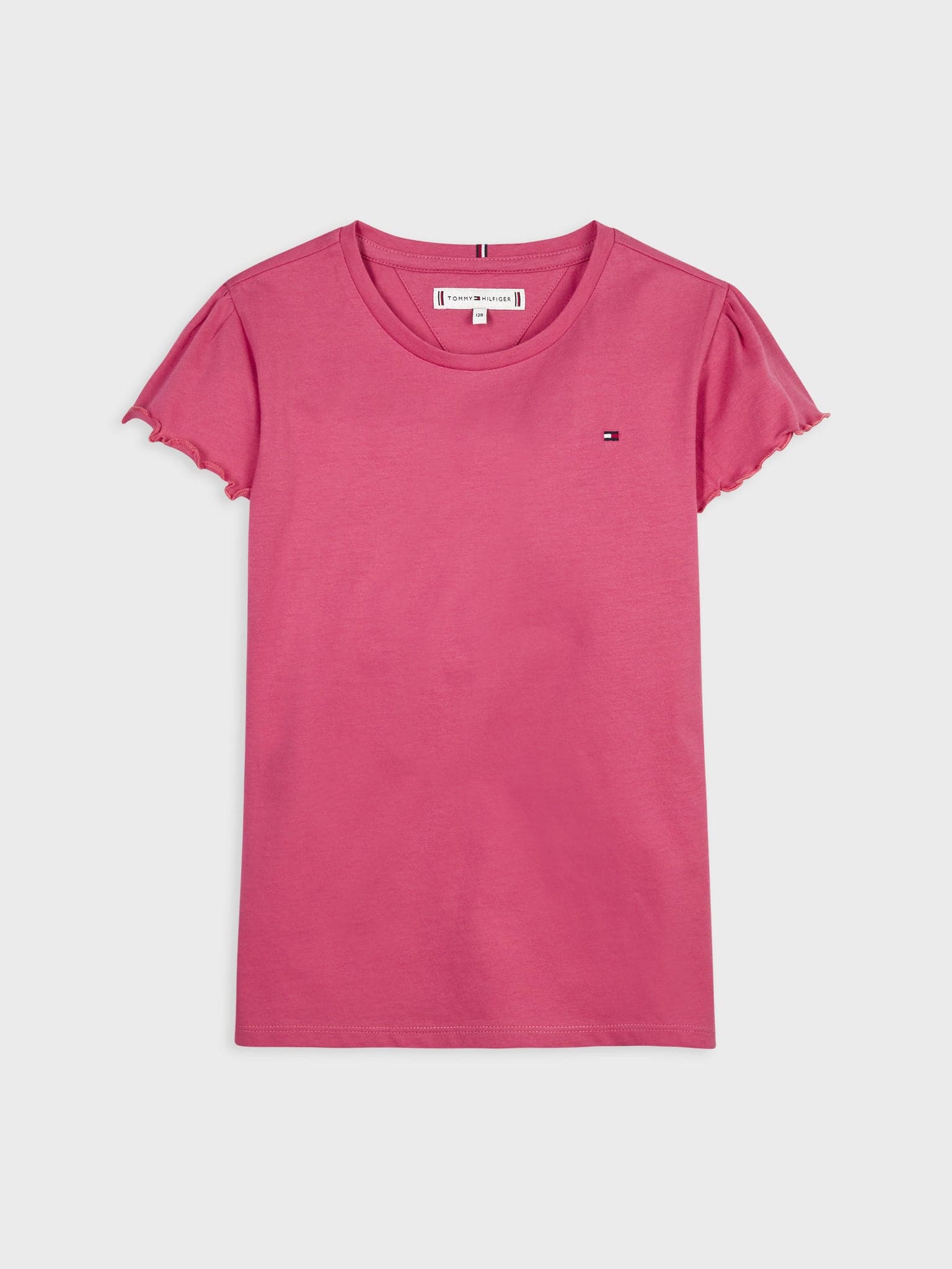 Παιδική μπλούζα ESSENTIAL RUFFLE SLEEVE SLIM FIT TOP KG0KG07052XI4 | KG0KG07052XI4