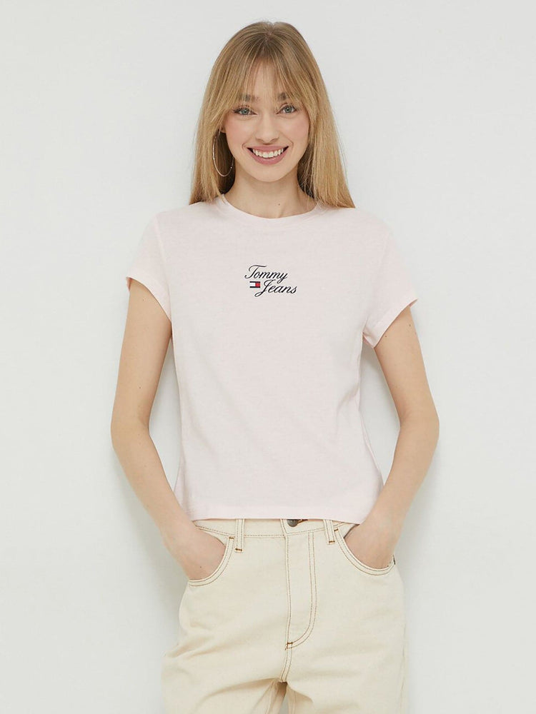 Γυναικείο t-shirt fitted TJW BBY ESSENTIAL LOGO 1 SS DW0DW15441TJ9 | DW0DW15441TJ9