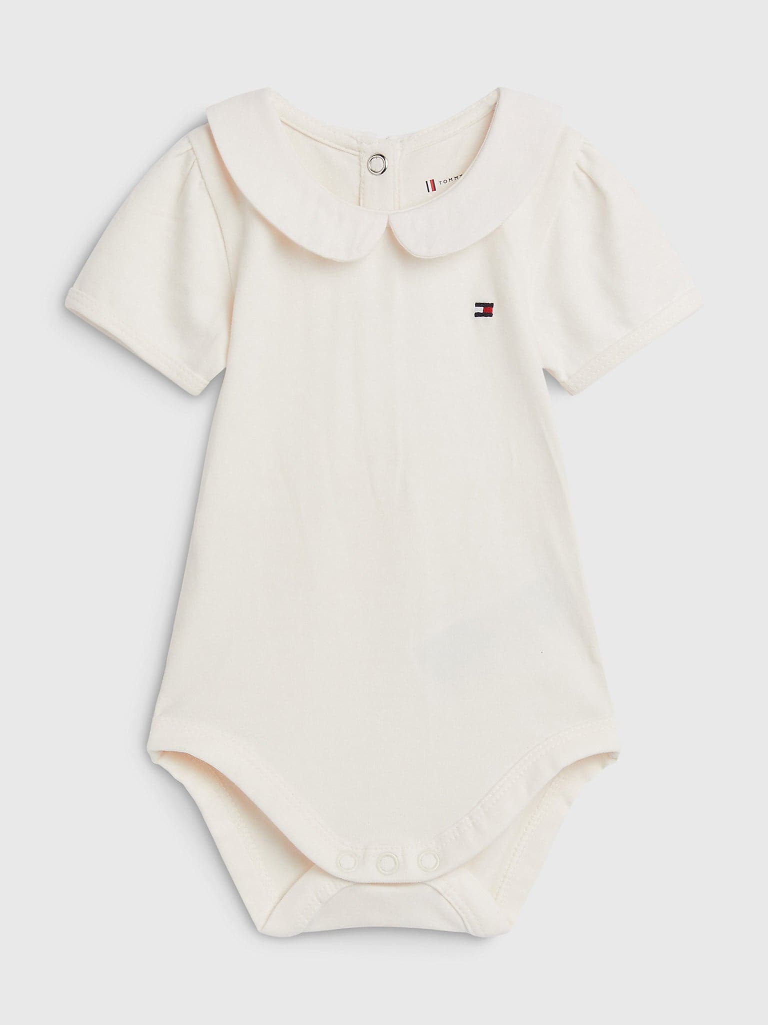Βρεφικό κορμάκι BABY TOMMY BODY S/S KN0KN01576YBH | KN0KN01576YBH