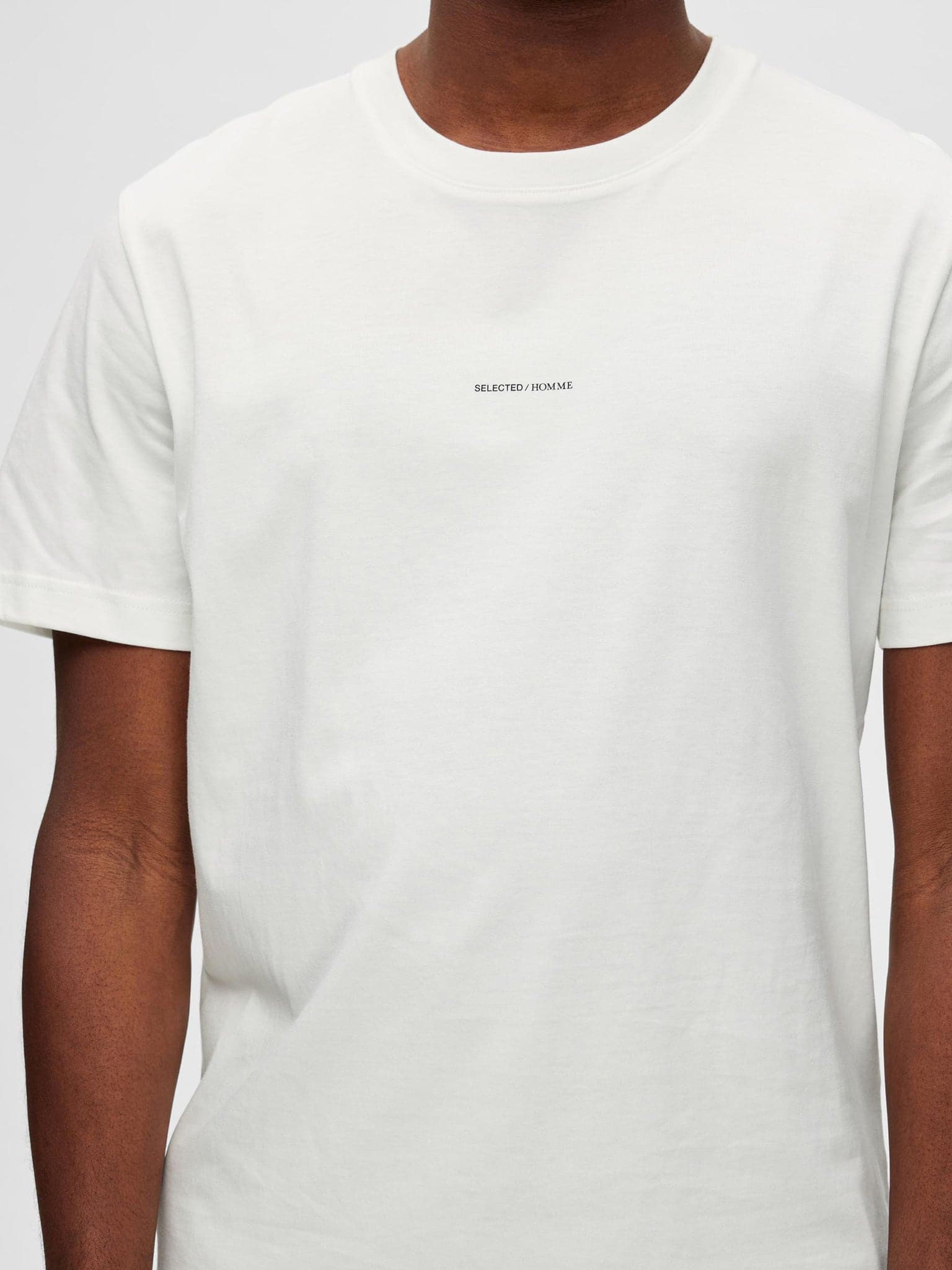 Ανδρικό t-shirt SLHATLAS PRINT SS O-NECK TEE W 16088656 | 16088656