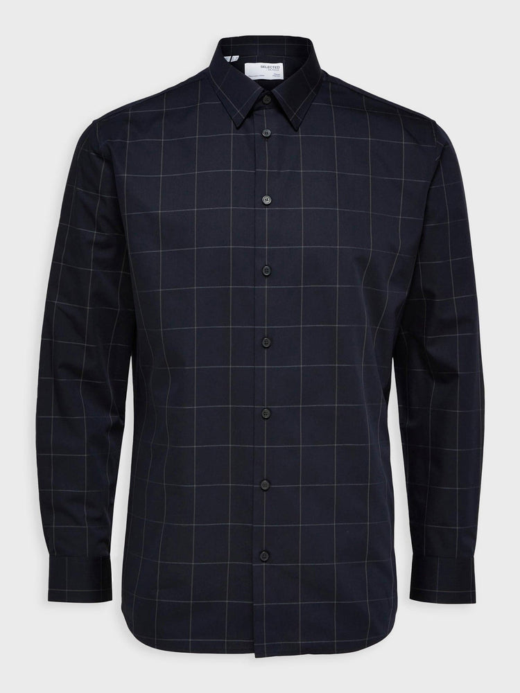Ανδρικό πουκάμισο SLHREGETHAN CHECK SHIRT CLASSIC 16086486 | 16086486