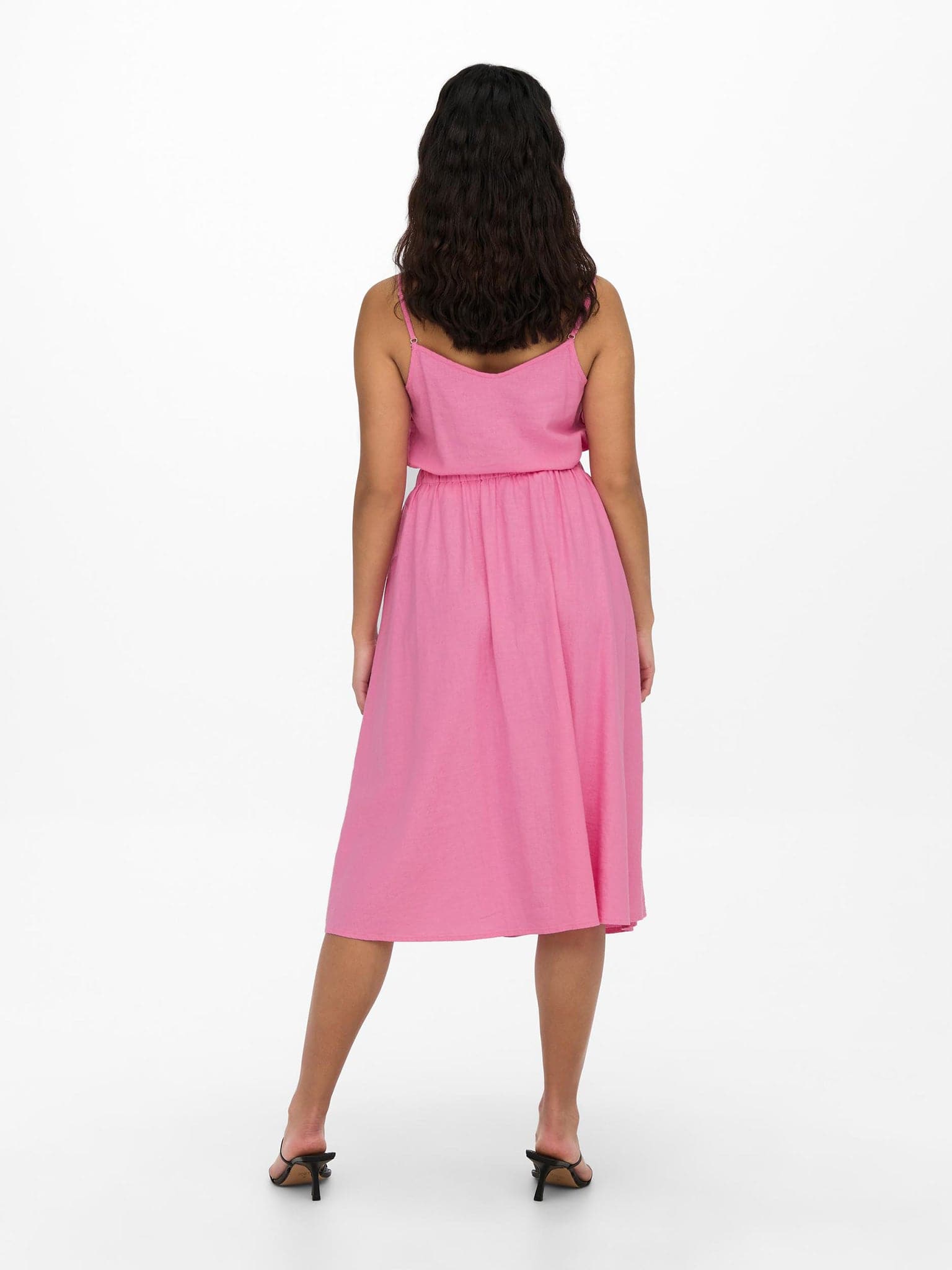 Γυναικεία φούστα ONLCARO HW LINEN BLEND BUTTON SKIRT 15255151 | 15255151