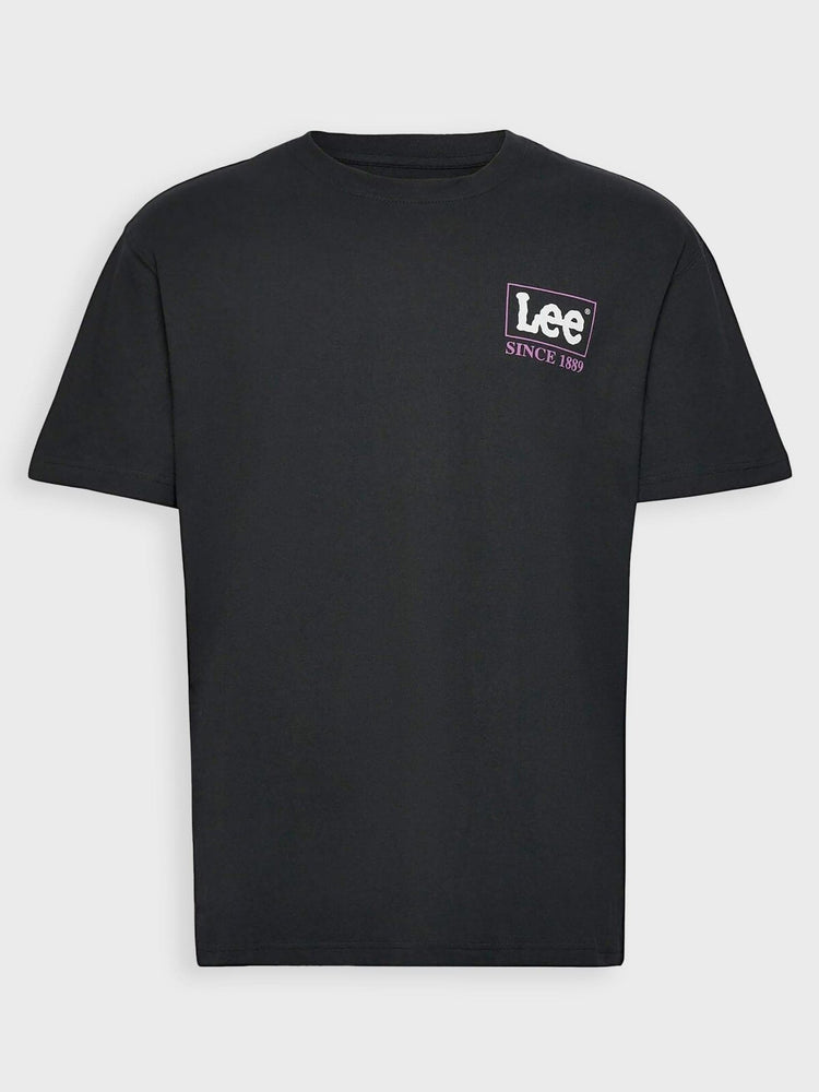 Ανδρικό t-shirt LOOSE LOGO TEE WASHED BLACK LL05FPON | LL05FPON
