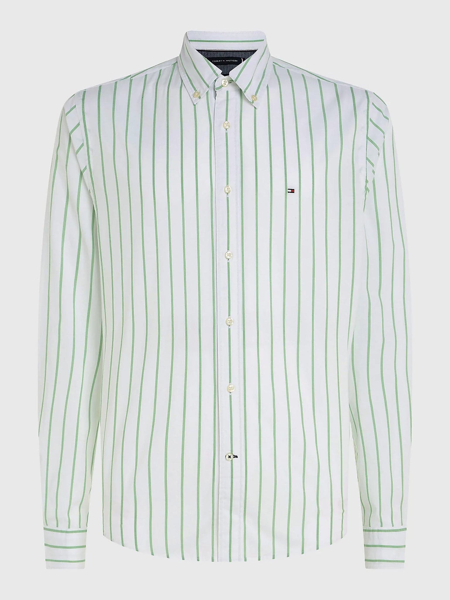 Ανδρικό πουκάμισο NATURAL SOFT STRIPE RF SHIRT MW0MW306900CD | MW0MW306900CD