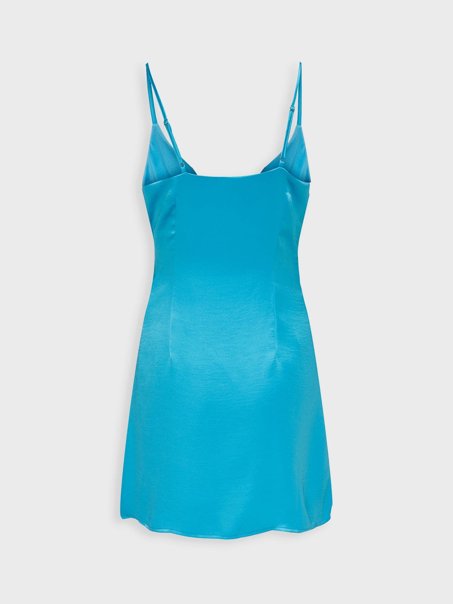 Ingrid Blue Mini Slip Dress – Beginning Boutique US