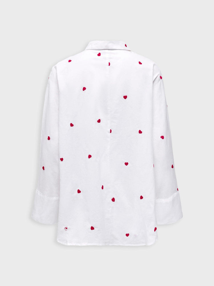 Γυναικείο πουκάμισο ONLNEW LINA GRACE LS EMB SHIRT NOOS WVN 15283743 | 15283743
