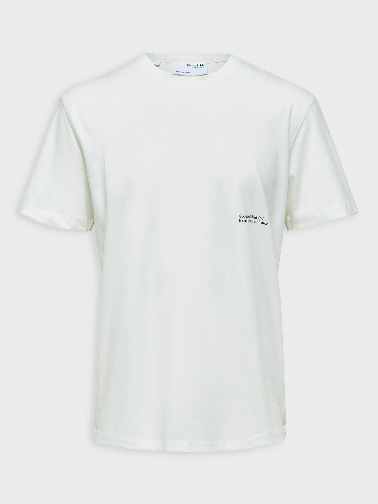 Ανδρικό t-shirt SLHRELAXMATTEO SS O-NECK TEE 16084684 | 16084684
