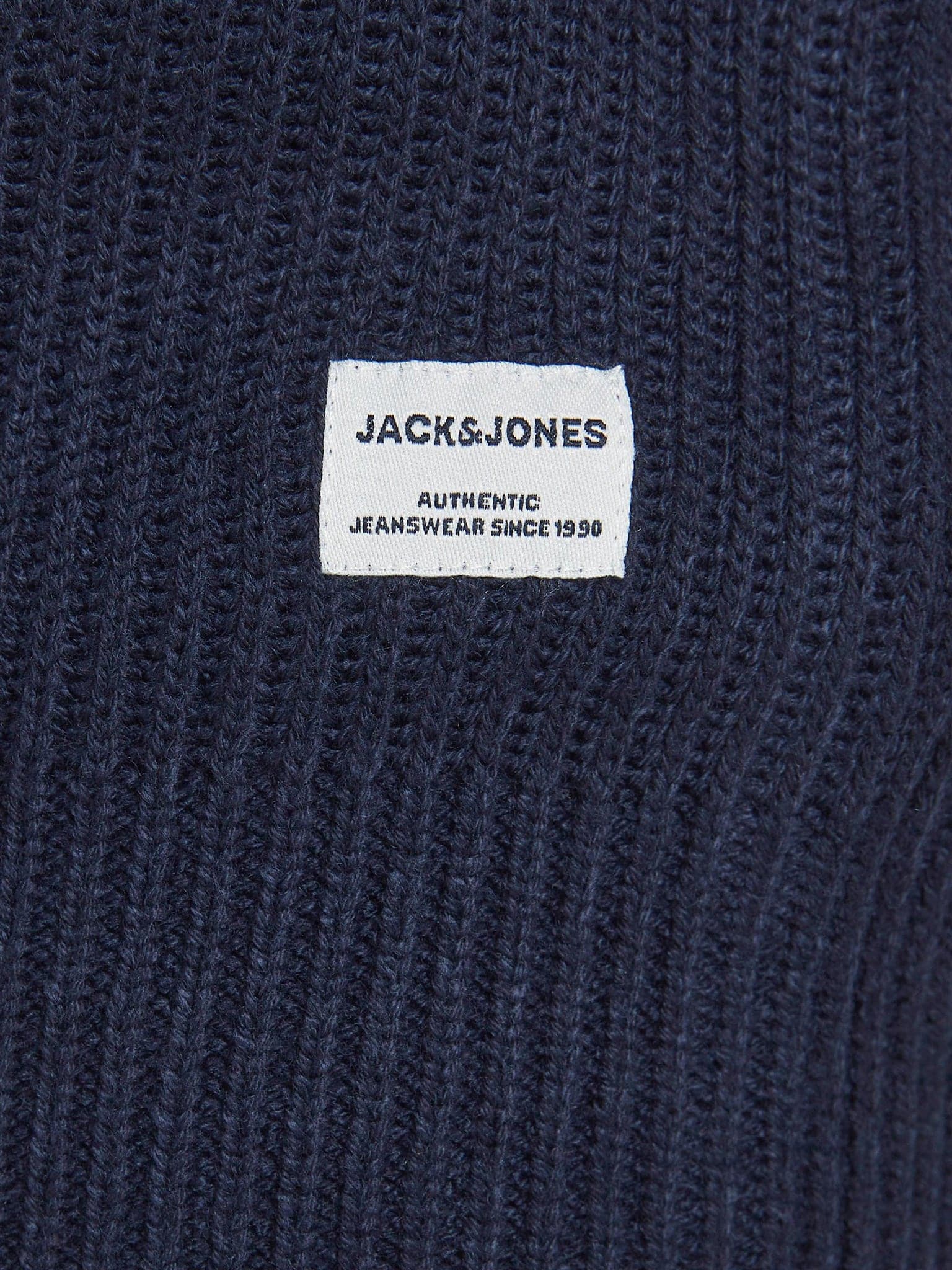 Ανδρική μπλούζα πλεκτή JJPANNEL KNIT CREW NECK PRE 12220815 | 12220815