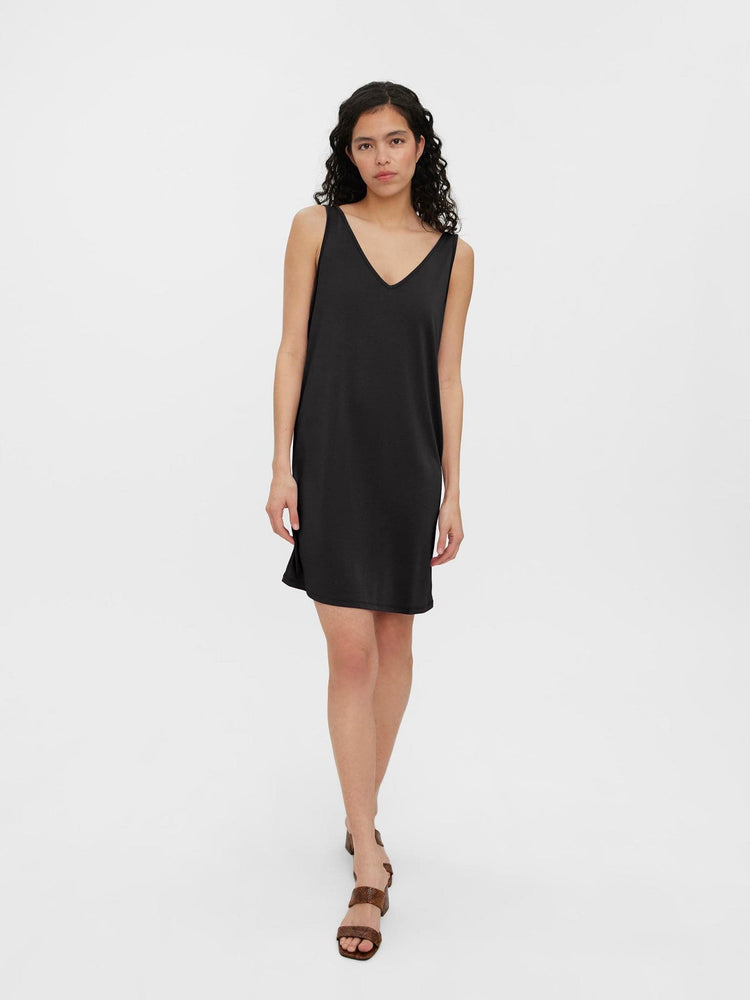 Γυναικείο φόρεμα VMFILLI V-NECK SL KNEE DRESS 10265015 | 10265015