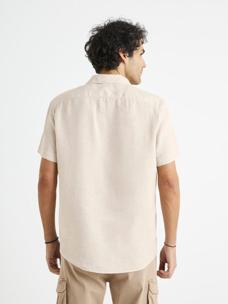 Ανδρικό πουκάμισο λινό BAMACAR | BAMACAR